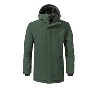 Schöffel Parka de invierno Crivat MNS para hombre, Jade oscuro., 48