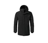 SCHÖFFEL Parka de invierno para hombre Crivat 2L con capucha y aislamiento negro | 58