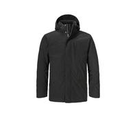 SCHÖFFEL Parka de invierno para hombre Style Borkol 3in1 Hoodie negro | 48