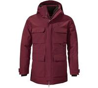 Schöffel Parka Down Ridgeland M Abrigo, Hombre, Borgoña Oscuro