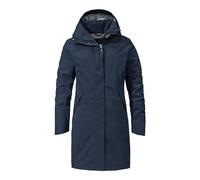 Schöffel Parka Sardegna L Abrigo de Lluvia, Azul Marino, 46 para Mujer