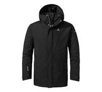 Schöffel Parka Style Froda MNS Invierno, Negro, 46 para Hombre
