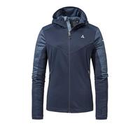 Schöffel Sudadera con Capucha de Forro Polar Svardalen L Chaqueta, Azul Marino, 34 para Mujer