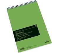 Schoellershammer Bloc de papel de dibujo A3, 50 hojas, encuadernado en espiral, papel blanco de 160 g/m², negro VF5004285