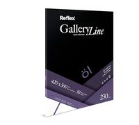 Schoellershammer Papel para pintura al óleo 42 x 56 cm, bloc de 230 g/m2, 10 hojas