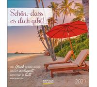 Schön, dass es dich gibt! 2027: aufstellbarer Postkartenkalender
