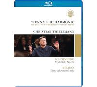 Schoenberg : la nuit transfigurée. strauss : une symphonie alpestre. thielemann. [Francia] [Blu-ray]
