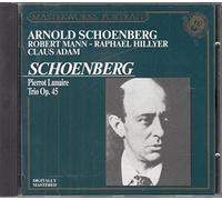 Schoenberg: Pierrot Lunaire, Trío Op.45 / Schoenberg, Mann, Hillyer, Adam - CD