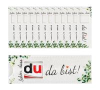 Schöne Dass Du Da Bist, 20 Stück Weiß Hülle Filzz, Eukalyptus Hülle Filz Geschenke Geschenke für Hochzeitsgeschenke Weihnachten Geburtstag