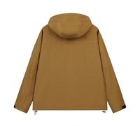 Schöne Jacken Herren Charge Jacket Herren 2024 Frühjahr Neuer Trend Funktionaler Stil DREI-Beweis-Technologie Charge Jacket Schwarzer Stoff Mantel Herren (Coffee, L)