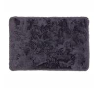 Schöner Wohnen Collection Alfombra de baño 40 x 60 cm - Alfombra de baño Muy mullida Antracita - Lavable y Antideslizante