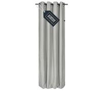 SCHÖNER WOHNEN Cortina opaca con ojales, cortinas opacas de 245 cm de largo, decoración para ventanas, aspecto moderno de lino, para salón, comedor y cocina, cortina térmica, protección contra el