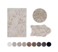 Schöner Wohnen Kollektion Alfombra de Pelo sintético Tender - Modelo Rectangular - Lujosa Alfombra de Pelo sintético - (Crema, 160 x 230 cm)