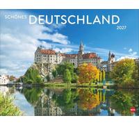 Schönes Deutschland Posterkalender 2027: Reise-Kalender mit 12 atemberaubenden Fotografien von der Nordsee bis zum Bodensee. Landschaften-Wandkalender 2027. 44 x 34 cm. Querformat.