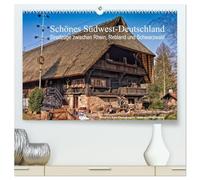 Schönes Südwest-Deutschland Streifzüge zwischen Rhein, Rebland und Schwarzwald (hochwertiger Premium Wandkalender 2026 DIN A2 quer), Kunstdruck in Hochglanz: Da leben, wo andere Urlaub machen