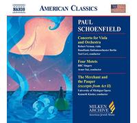 Schoenfield Paul - Concerto Pour Alto