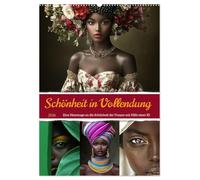 Schönheit in Vollendung (Wandkalender 2026 DIN A2 hoch), CALVENDO Monatskalender: Dieser Kalender ist eine Hommage an die Schönheit und die Eleganz der Frauen.