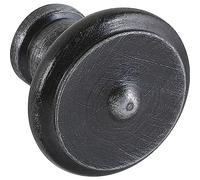 SCHÖRGHOFER & FREHE Pomo para muebles Duke, diámetro de 25 mm, pomo de puerta para muebles, estilo rústico, hierro galvanizado