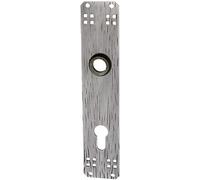 SCHÖSSWENDER 2.016.140 Placa Larga 88, Color Negro pasivado, ELGA | PZ 88 mm