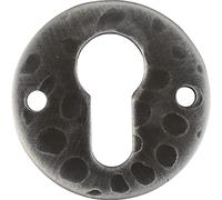 SCHÖSSWENDER 2.77.1880 Roseta cilíndrica Elga PZ, diámetro 52 mm, Altura 3 mm, Negro pasivado