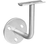 Schösswender 6.01.0101 Soporte para pasamanos con placa atornillable, atornillado visible, acero inoxidable pulido
