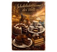 Schokoladenträume der Welt - Gemalte Gaumenfreuden (Wandkalender 2027 DIN A3 hoc
