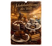 Schokoladenträume der Welt - Gemalte Gaumenfreuden (Wandkalender 2027 DIN A4 hoc