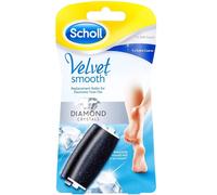 Scholl 2X Velvet Smooth Express Pedi Rodillos De Repuesto Fino / Fuerte