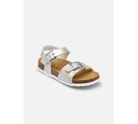 Scholl Unisex Niño Adalene Sandale, Off White, 24 EU