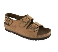 Scholl Air Bag Back Strap, Sandal Unisex adulto, Marrón, 36 EU
