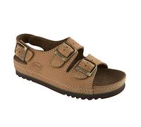 Scholl Air Bag Back Strap, Sandal Unisex adulto, Marrón, 40 EU