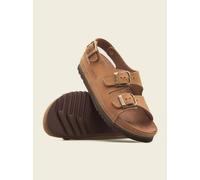 Scholl air bag back strap, sandal unisex adulto, marrón, 41 eu
