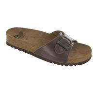Scholl Akumal Mule Hombre Marrón Oscuro Talla 44 1 Par