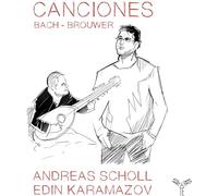 Andreas Scholl & Edin Karamazov – Bach/Brouwer: Canciones – CD – Importación USA