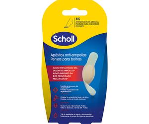 Scholl Apósitos Anti-Ampollas Dedos 6uds