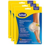 Scholl - Mascarilla exfoliante para pies, exfoliante de pies, elimina callos, cuidado de los pies, 2 calcetines