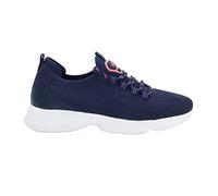 Scholl Camden, Sandalia Mujer, Navy Blue/Fuchsia, 36 EU