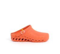 Scholl - Clog EVO, Zuecos Sanitarios Profesionales, Unisex - Adulto, Naranja, 46 EU