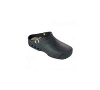 Scholl - Clog Evo, Zuecos Sanitarios Profesionales, Unisex - Adulto, Negro, 45/46 EU