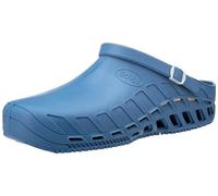 Scholl - Clog Evo, Zuecos Sanitarios Profesionales, Unisex - Adulto, Azul Cielo, 45/46 EU