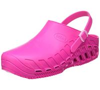 Scholl - Clog Evo, Zuecos Sanitarios Profesionales, Unisex - Adulto, Fucsia, 41/42 EU