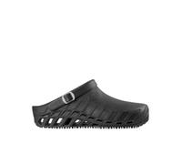 Scholl - Clog Evo, Zuecos Sanitarios Profesionales, Unisex - Adulto, Negro, 36/37 EU