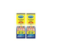 Scholl - Cracked heel repair cream clinically proven fast active skin repair cream 2x60ml bottles