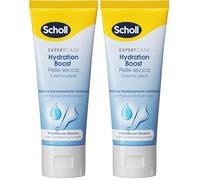 Scholl Crema hidratante enriquecida con urea, glicerina y complejo acondicionador para hidratar la piel seca, hidratación profunda para pies suaves y lisos, 75 ml (Paquete de 2)