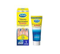 Scholl Crema Reparadora Talones Agrietados, 60 ml - Hidratación Intensiva con Urea 25%, Active Repair K+ y Queratina, Repara Pies Secos, Agrietados y Dañados, Resultados desde el Día 1