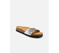 Scholl Estelle, Sandalia Mujer, Silver, 40 EU