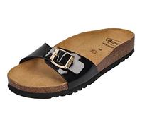 Scholl Estelle, Sandalia Mujer, Black, 37 EU