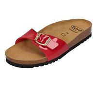 Scholl Estelle - Sandalia para mujer, rojo, 41 EU