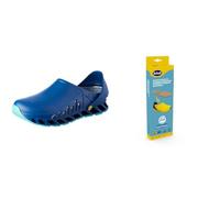 Scholl Evoflex Azul + Plantillas Pro Antiestáticas Memory Cushion para Evoflex - Azul/Negro