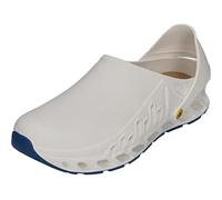 Scholl Evoflex - Zuecos Sanitarios Profesionales para Hombre o Mujer, Ultra Ligeros y Cómodos, con Correa Ajustable, Suela Antideslizante, Plantilla de Memoria Extraíble con Forro Antibacteriano